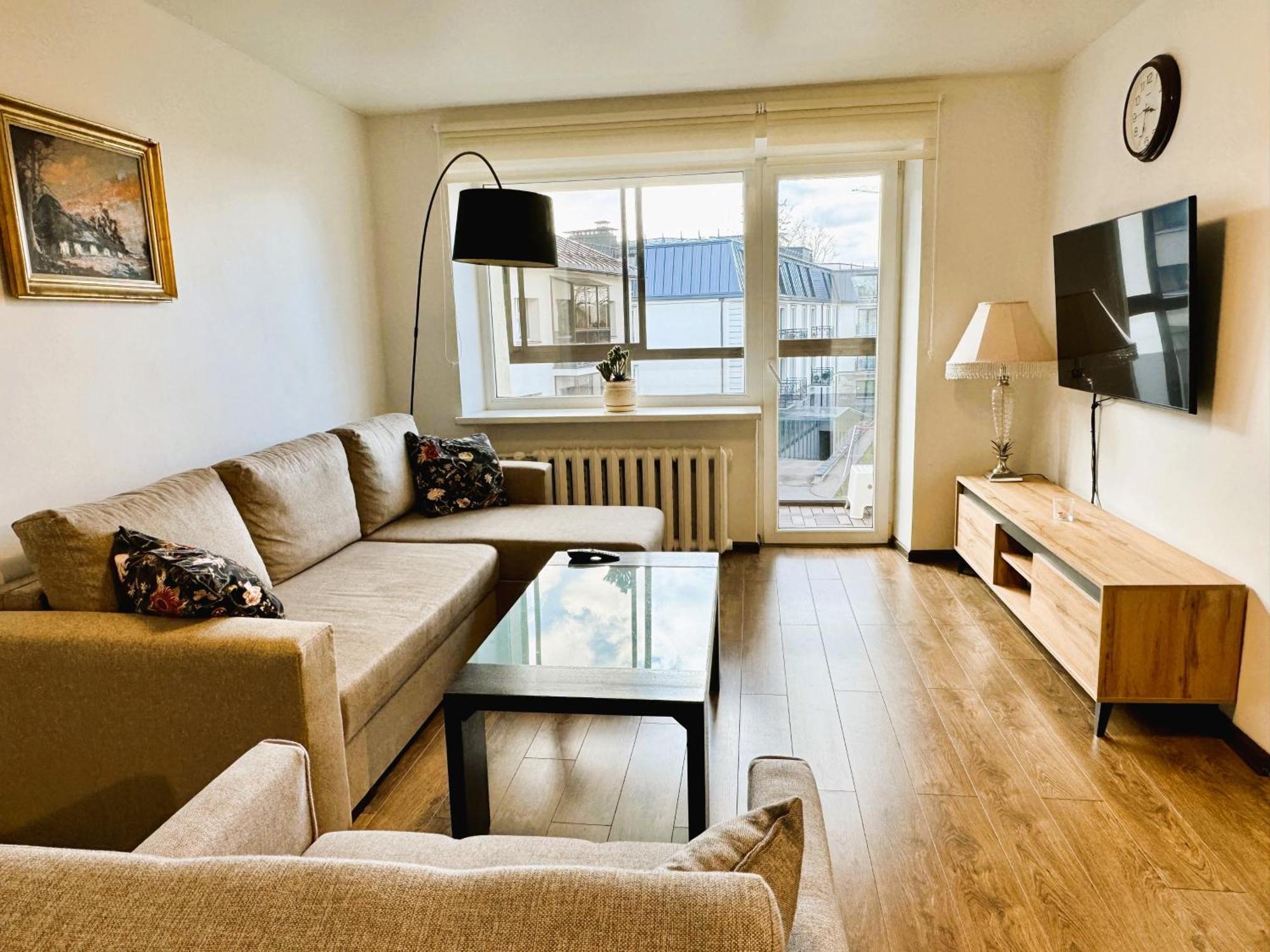 Apartment In The City Center Druskininkai Exteriör bild