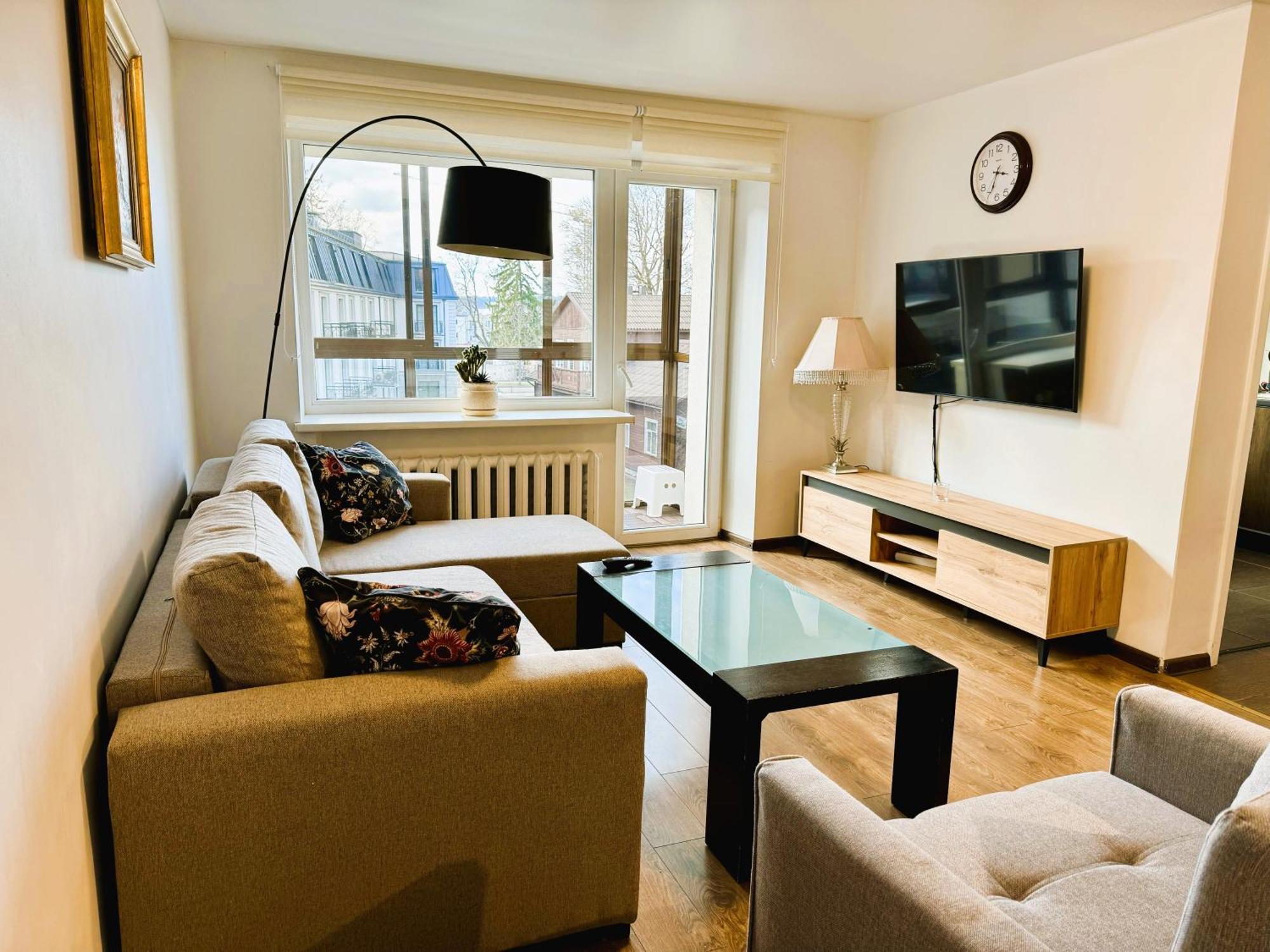 Apartment In The City Center Druskininkai Exteriör bild